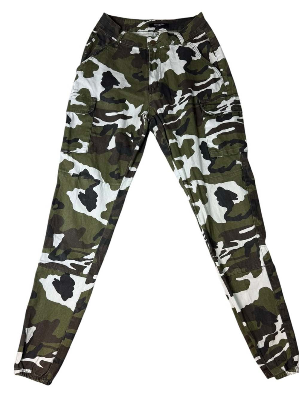 American Bazi Camo Cargo Joggers Small